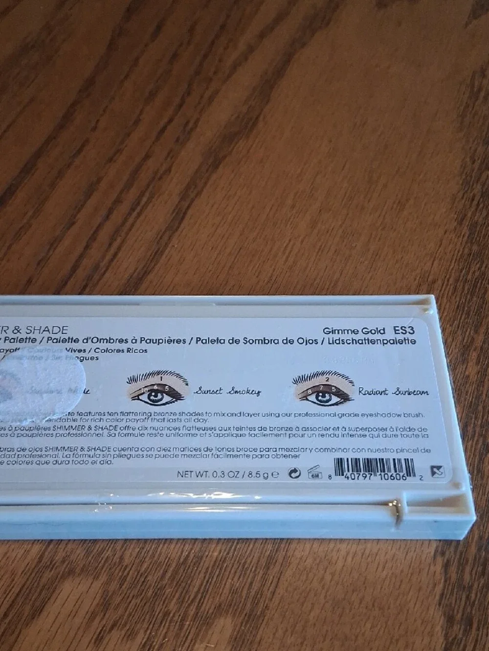 Flower Emmy Gold Eyeshadow Palette - Warm Gold & Brown Shades